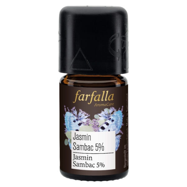 Farfalla Jasmin Sambac 5% (95% Alk.) Absolue, 5ml