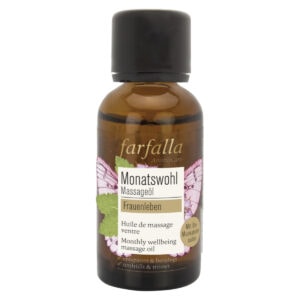 Farfalla Frauenleben - Monatswohl Massageöl, 30 ml