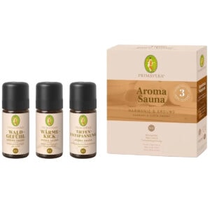 Primavera Set Aroma Sauna Harmonie & Erdung