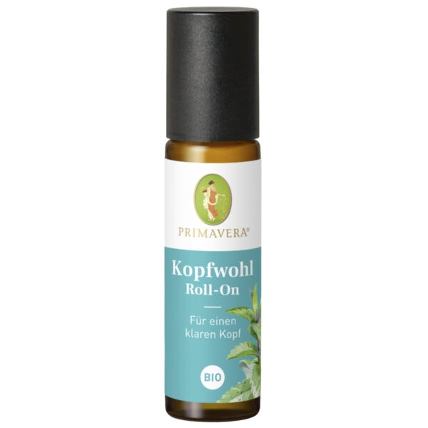 Primavera Kopfwohl Roll-On, bio, 10 ml