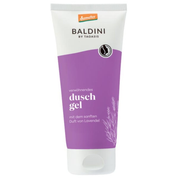 Baldini Duschgel Lavendel bio, demeter, 200 ml